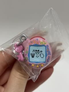 たまごっち　サンリオ　ガチャガチャ　めじるしアクセサリー、フロッキー素材のサムネイル