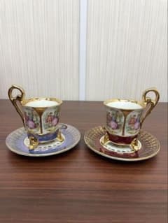 ほぼ未使用・美品】OHASHI CHINA カップ＆ソーサー 2客セット - メルカリ