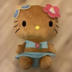 ハローキティ ぬいぐるみ 水色ドレスのサムネイル