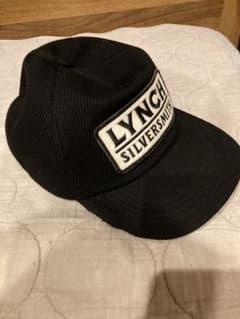 LYNCH キャップ 黒色 補修あり　リンチシルバースミスのサムネイル