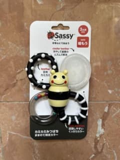 Sassy ミツバチ テザーおもちゃ 3ヶ月以上 歯固めのサムネイル