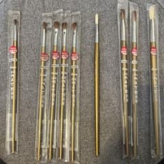 Pentel 水彩画用画筆 9本セットのサムネイル