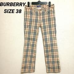 BURBERRY BLUE LABEL バーバリー チェック柄パンツ 38 - メルカリ