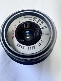 103　美品　ロモ　LOMO スメナ8 40mm F4.0 L39 スメナ8M ロモ40mm f4 ライカスクリュー 改造レンズ 非連動 T-43 4/40