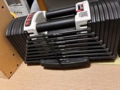 2393 可変式 ブロック ダンベル 42kg 2個セット 簡単 重量 調整 可能
