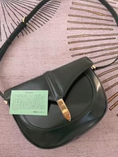 傳濱野 ガラスショルダー Art Clane アールクラネ ディープグリーン 