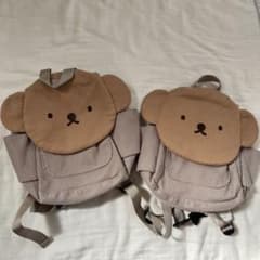 双子 miffy ボリス ミッフィ 子供 キッズ リュックのサムネイル
