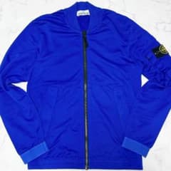 希少 Stone Island ジップアップ スウェット ブルー系 m632 - メルカリ