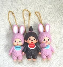 モンチッチマスコットキーチェーン ガチャガチャ モンチッチちゃん チムたんのサムネイル
