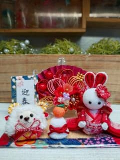 ♥41♡*2027*未年♡可愛いお正月飾りセット*♡*♥ - メルカリ