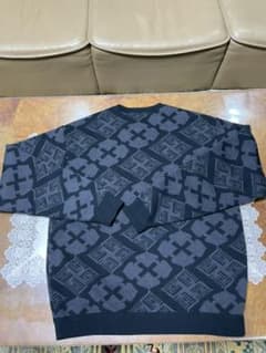 ガッキン　舐達麻×gakkin ニットセーター　XLのサムネイル