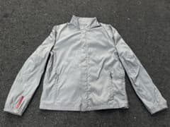美品アーカイブ☆2000s／PRADA SPORT／ナイロンジャケット／シルバー 