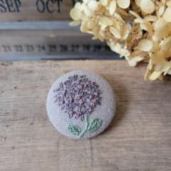 くるみバッチ　紫陽花のサムネイル