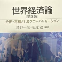 世界経済論[第3版] : 分断・再編されるグローバリゼーションのサムネイル