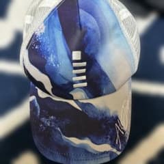 y*s様 テニス用 キャップ ブルー系 メッシュ　ゴーセンのサムネイル