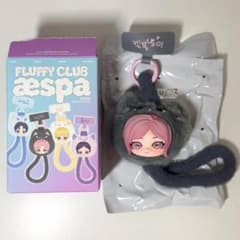 aespa Fluffy Club GELBULNYANGI ジゼル ストラップ - メルカリ