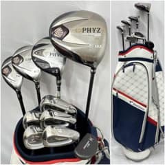 レディース右利き初心者用　ファイズ　ツアーステージ　ゴルフセット　W-2687 レディース右利き初心者用 ファイズ ツアーステージ ゴルフセット W