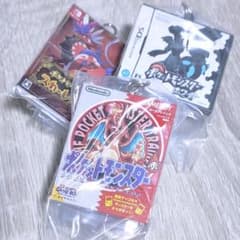 ポケットモンスター パッケージ&カセットキーホルダーコレクション 3個まとめ売りのサムネイル