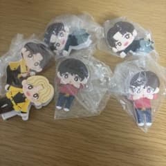 BTS tinytan 캐릭터 클립 6개 세트