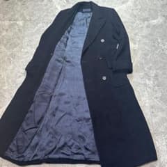 着丈125 ラルフローレン♡チェスターコート ダブル ロング ネイビー L 