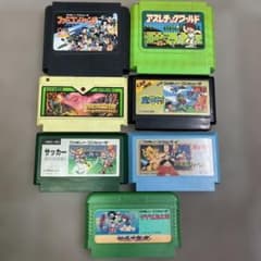 ファミコンソフトセット バンダイ 7本セット - メルカリ