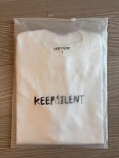 Lingorm KEEP:SILENT ホワイト Tシャツ S - メルカリ