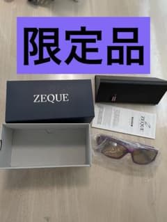 限定品】スクマニ✖️ゼクー ロイヤルパープル サングラス - メルカリ
