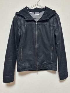 Jaded London Waxed Hooded Denim Jacketのサムネイル