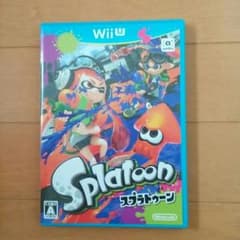 wii u のソフト　スプラトゥーンです。のサムネイル