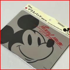 【新品未開封】ダイソー ディズニー ミッキー マウスパッド グレーのサムネイル