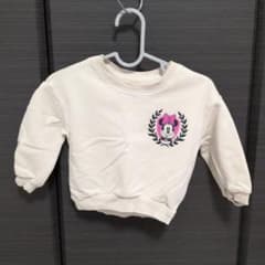 gap ミニー刺繍クリーム色トレーナー95cm未満のサムネイル
