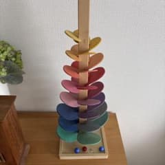 ボーネルンド 木製 カラコロツリーSサイズ 知育玩具 ビー玉転がし