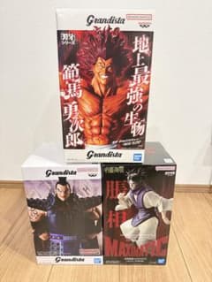 人気フィギュア 3体セット範馬勇次郎 王騎 脹相のサムネイル