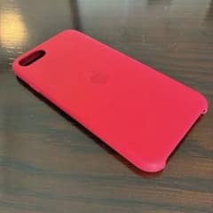 純正 iPhone 7 / 8 / SE シリコンケース・レッド - メルカリ
