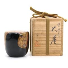 昇山作 誰が袖蒔絵 大棗 銀溜塗 螺鈿 茶道具 共箱　UM694　N5 昇山作 誰が袖蒔絵 大棗 銀溜塗 螺鈿 茶道具 共箱 UM694 N5 - メルカリ