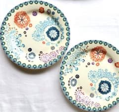 【新品】ジアン　サルタン　ペアプレート　Gien 新品】ジアン サルタン ペアプレート Gien - メルカリ