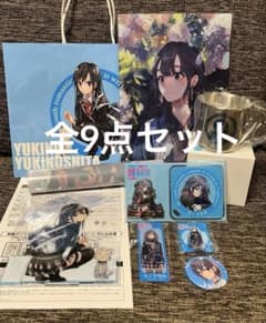 俺ガイル ハッピーバッグ 雪ノ下雪乃 セット 新品 アクスタ 缶バッジ