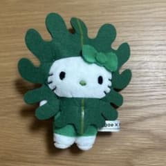 【値下げしました】大阪•関西万博日本館限定 藻キティーマスコットAlgaeワカメのサムネイル