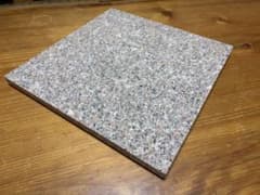 天然　桜御影石　ピザ、パン生地調理プレート　30cm×30cm×1.6cmのサムネイル