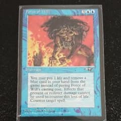 MTG force of will  状態悪いのサムネイル