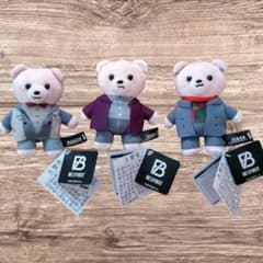 タグ付】BE:FIRST ぬいぐるみ 3体セット（マナト/シュント/ジュノン