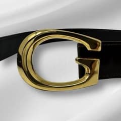 美品】 GUCCI オールドグッチ レザー Gバックル ベルト w3 - メルカリ