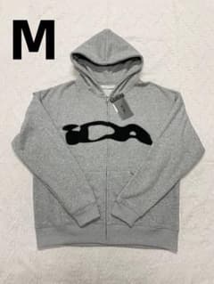 （新品未使用）Ida splyジップアップパーカーグレー ida sply Zip-up hoodie フーディー パーカー グレー M - メルカリ