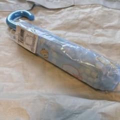 すみっコぐらし 折りたたみ傘 53cm フラワーパターン ブルー 90419