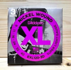 DADDARIO ( ダダリオ ) / EXL120-3D　３セット入りのサムネイル