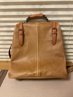 【新品未使用】ダレスリュック本革のサムネイル