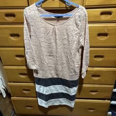 &GAP レース長袖ひざ丈ワンピースのサムネイル