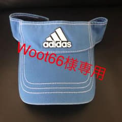 アディダス サンバイザー水色のサムネイル