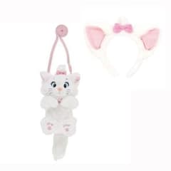 【美品】ディズニー マリーちゃん カチューシャ ショルダーバッグセット 売り切れのサムネイル