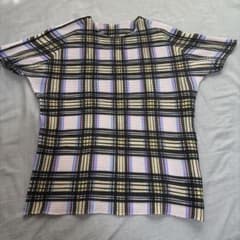 ISSEY MIYAKE PLEATS PLEASE チェック柄 半袖Tシャツ - メルカリ